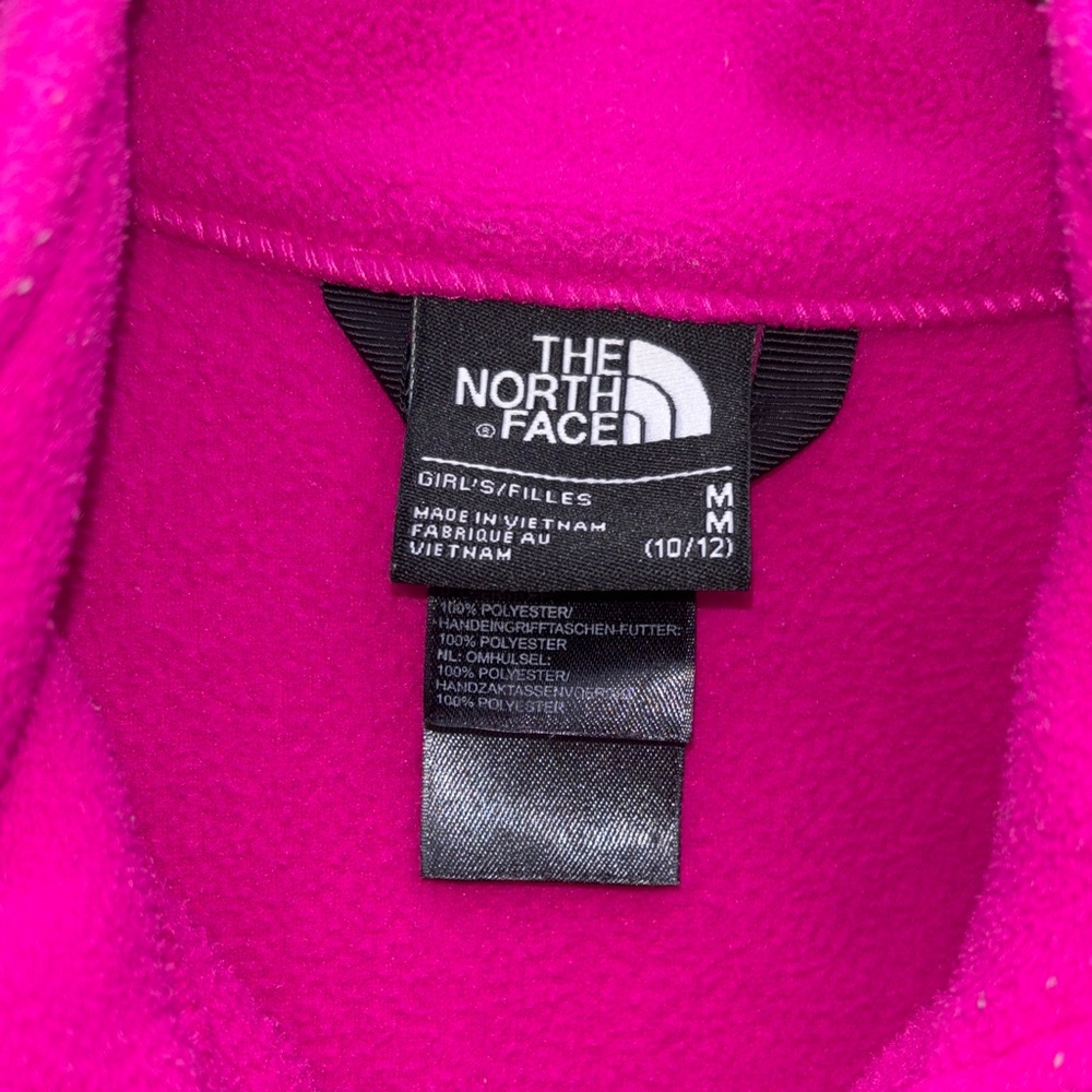 The North Face Girls Pink Full zip Jacket - Picture 2 of 10
